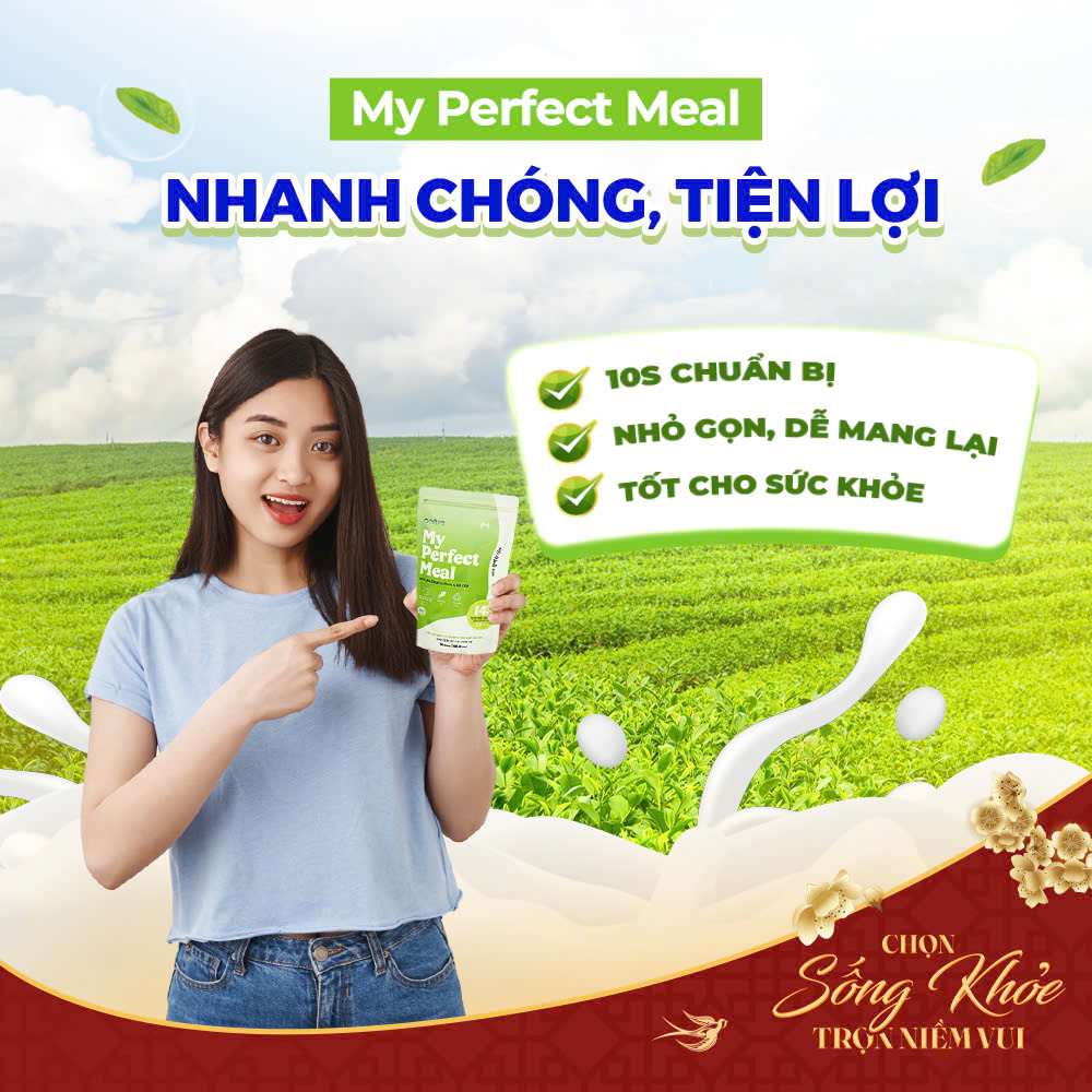 My Perfect Meal đồng hành cùng bạn trên hành trình lấy lại vóc dáng