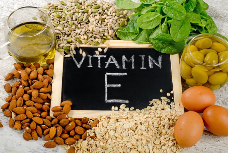 Tăng cường tiếp nạp nhiều thức ăn giàu vitamin E vào cơ thể